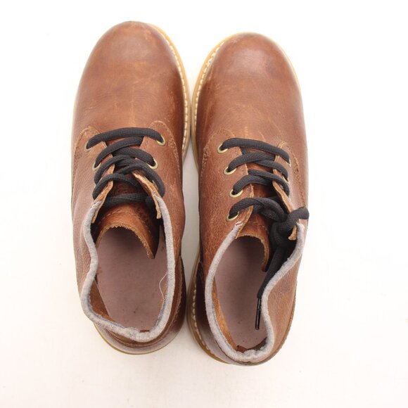 Red Wing Edge Steel Toe Boots Men’s Size 7.5 EE Brown Leather Work Boots main image 4